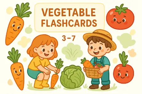 Vegetables Flashcards